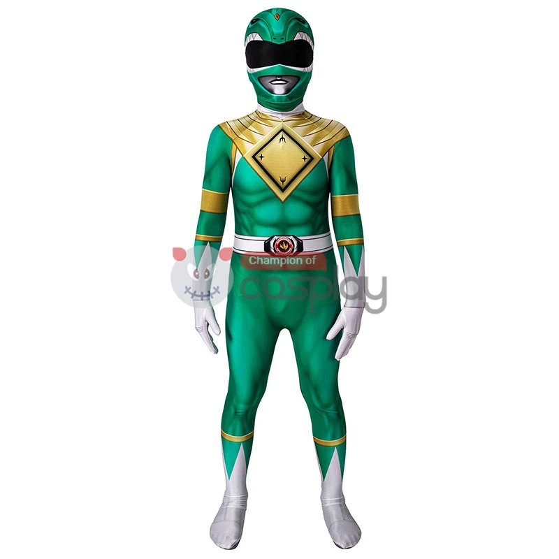 Ready To Ship For Kids Green Ranger Cosplay Costume 1 Ready To Ship For Kids Green Ranger Cosplay Costume