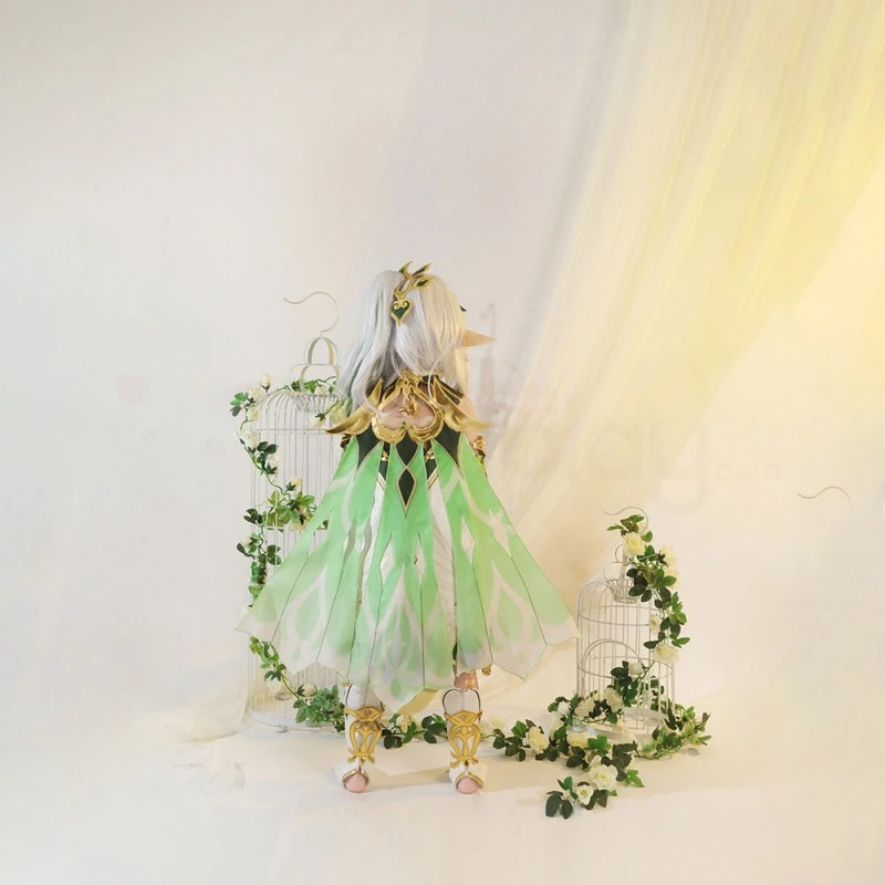 Genshin Impact Nahida Cosplay Costume Lesser Lord Dress 6 Genshin Impact Nahida Cosplay Costume Lesser Lord Dress - Image 6