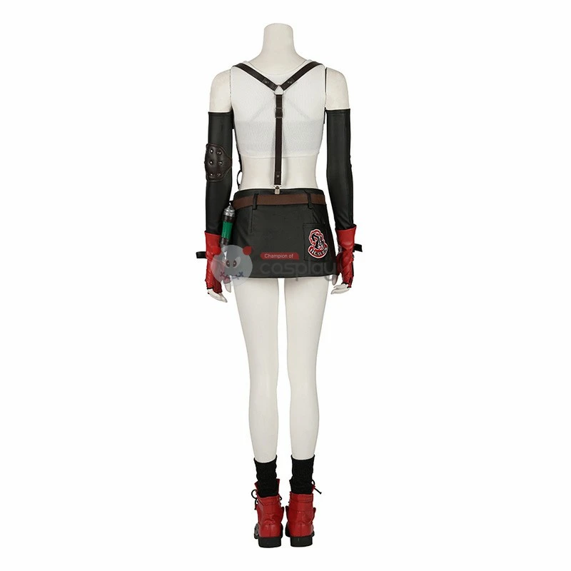Tifa Costume Final Fantasy VII Remake Cosplay Costume 4 Tifa Costume Final Fantasy VII Remake Cosplay Costume - Image 4