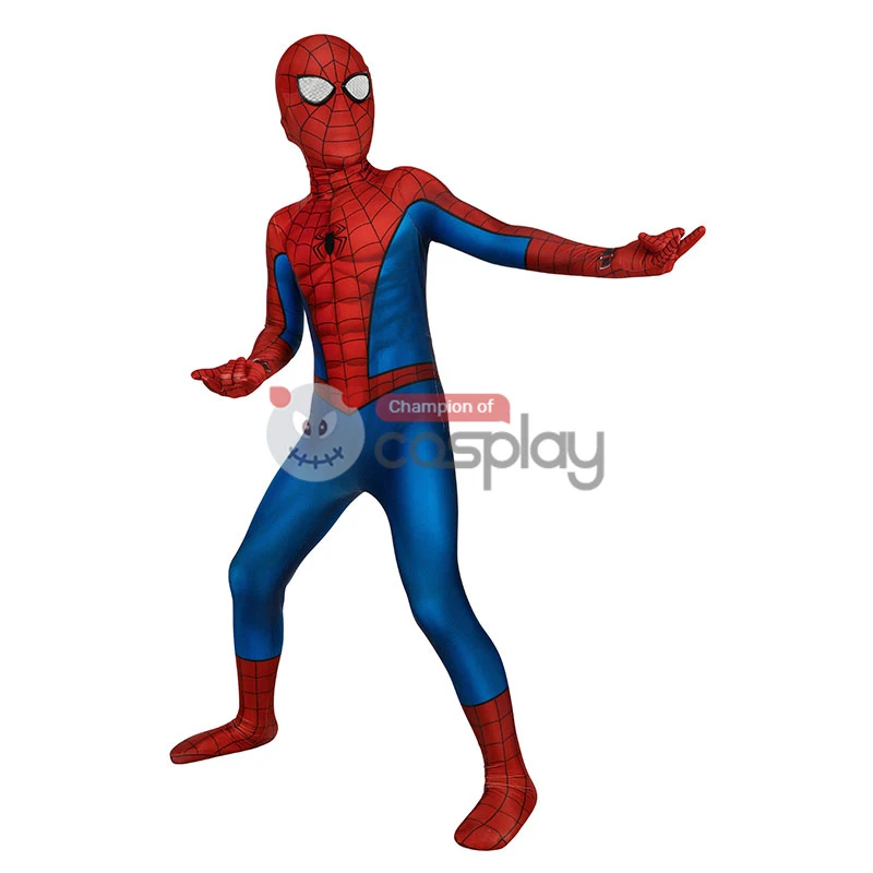 Kids Spider Man Tobey Maguire Cosplay Costume Edition Spiderman Jumpsuit 4 Kids Spider Man Tobey Maguire Cosplay Costume Edition Spiderman Jumpsuit - Image 4