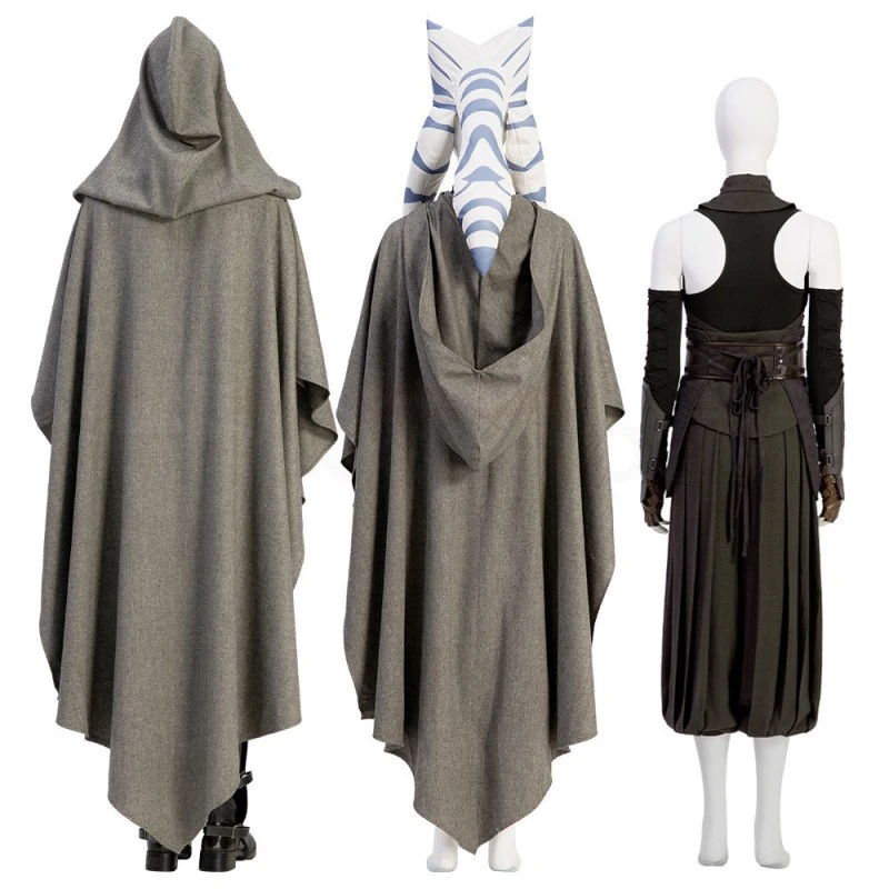 Ahsoka Tano Cosplay Costume Star Wars The Mandalorian Cosplay Suit 4 Ahsoka Tano Cosplay Costume Star Wars The Mandalorian Cosplay Suit - Image 4