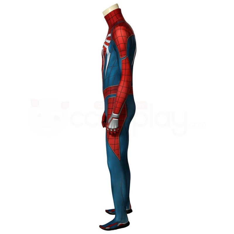 Spiderman 3D Printed Bodysuit Spider-Man PS4 Cosplay Costume 3 Spiderman 3D Printed Bodysuit Spider-Man PS4 Cosplay Costume - Image 3