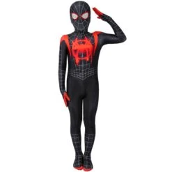 Kids Miles Morales Costume Spider-Man Into The Spider-Verse Cosplay Suit 16 Kids Miles Morales Costume Spider-Man Into The Spider-Verse Cosplay Suit -Cosplay Clothing Store 3 800x800 214
