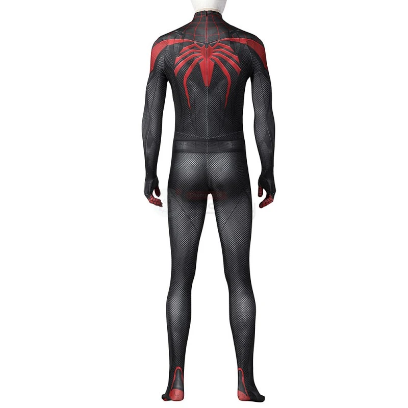 Spider-Man Miles Morales PS5 Cosplay Costume Spiderman Suit 3 Spider-Man Miles Morales PS5 Cosplay Costume Spiderman Suit - Image 3