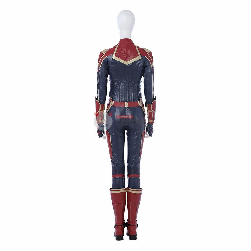 Carol Danvers Cosplay Costume Captain Marvel Costume 4 Carol Danvers Cosplay Costume Captain Marvel Costume - Image 4
