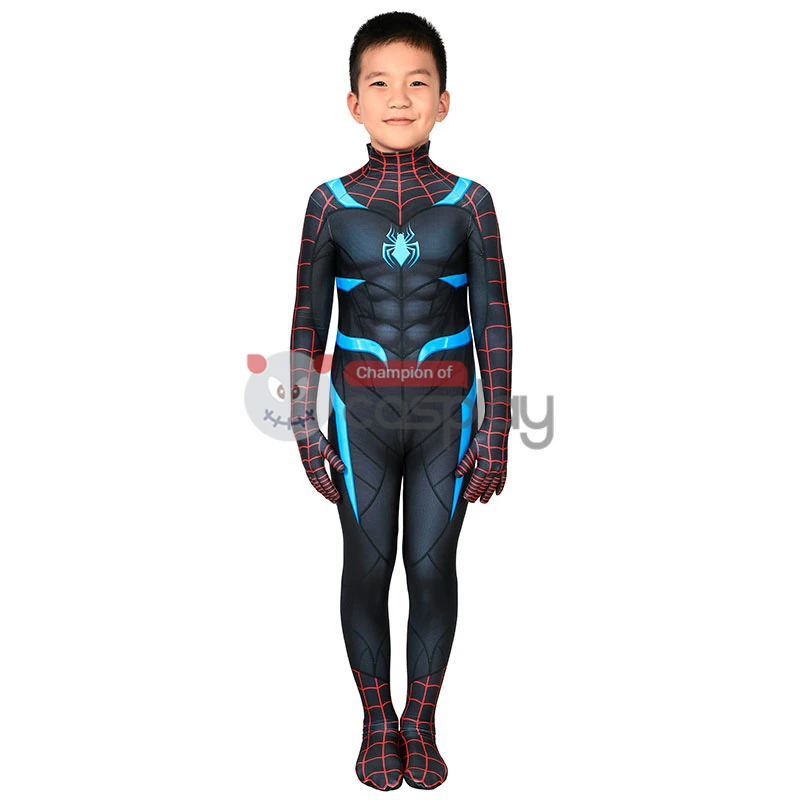 Kids Spider Man Jumpsuit Secret War Cosplay Costume 4 Kids Spider Man Jumpsuit Secret War Cosplay Costume - Image 4