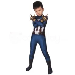 Kids Captain America 3D Jumpsuit Avengers Endgame Steven Rogers Cosplay Costume -Cosplay Clothing Store 3 800x800 250