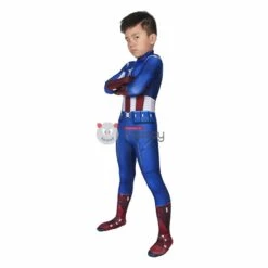 Kids Captain America Costume Avengers 1 Steve Rogers Cosplay Costume -Cosplay Clothing Store 3 800x800 269