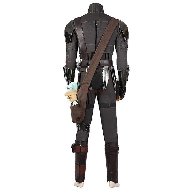 The Mandalorian Season 2 Cosplay Costume Halloween Outfit 4 The Mandalorian Season 2 Cosplay Costume Halloween Outfit - Image 4