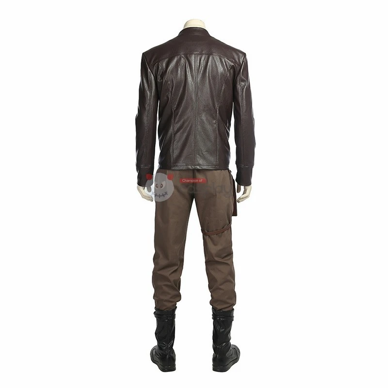 Star Wars 8 The Last Jedi Poe Dameron Cosplay Costume Full Set 4 Star Wars 8 The Last Jedi Poe Dameron Cosplay Costume Full Set - Image 4