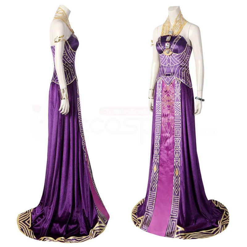 Black Panther Wakanda Forever Ramonda Cosplay Costumes 3 Black Panther Wakanda Forever Ramonda Cosplay Costumes - Image 3