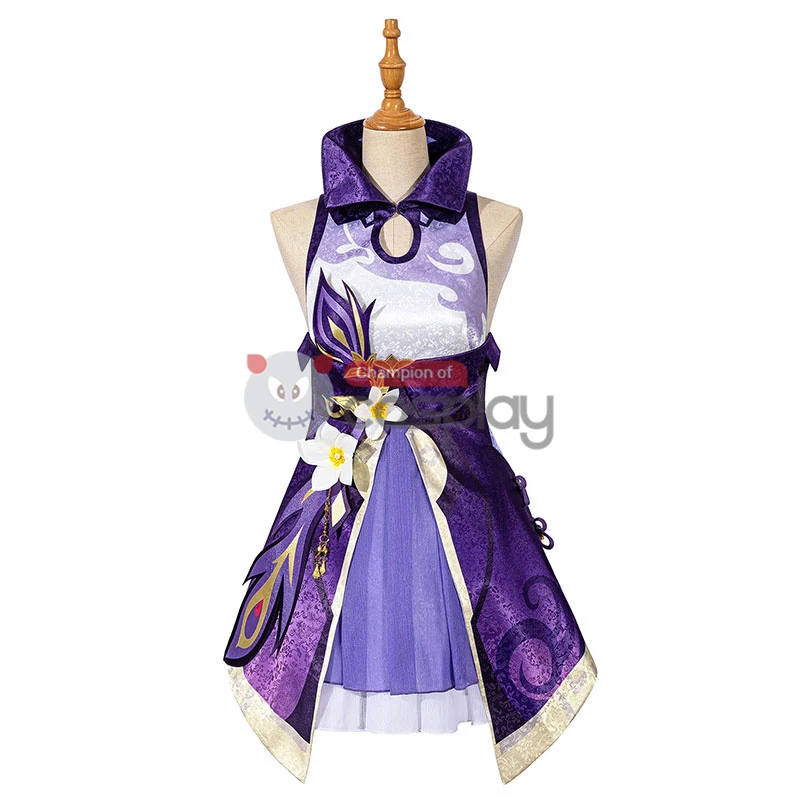 Genshin Impact Cosplay Suit Keqing Costume 9 Genshin Impact Cosplay Suit Keqing Costume - Image 9
