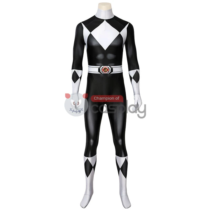 Adult Power Rangers Jumpsuit Mighty Morphin Power Rangers Cosplay Costume 10 Adult Power Rangers Jumpsuit Mighty Morphin Power Rangers Cosplay Costume - Image 10