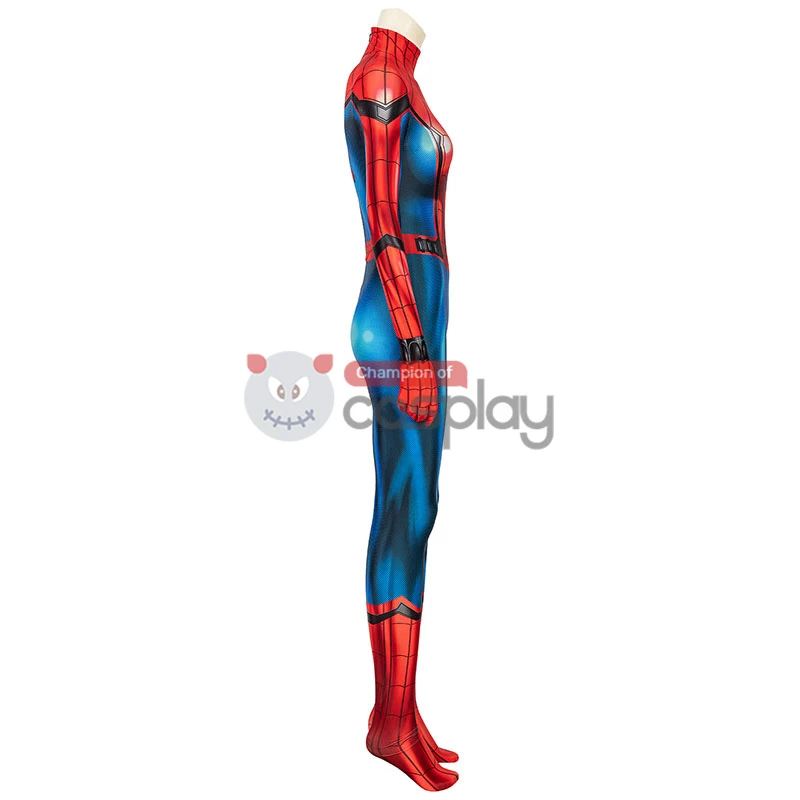 Female Spider-Man Costume Peter Parker Spiderman Far From Home Cosplay Suit 4 Female Spider-Man Costume Peter Parker Spiderman Far From Home Cosplay Suit - Image 4