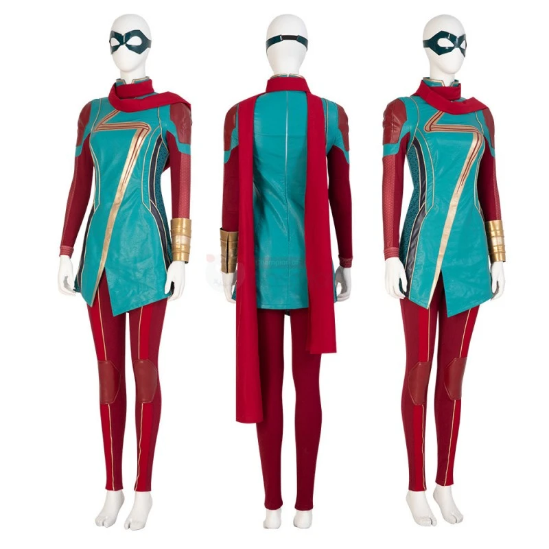 Ms. Marvel Kamala Khan Cosplay Costume 3 Ms. Marvel Kamala Khan Cosplay Costume - Image 3