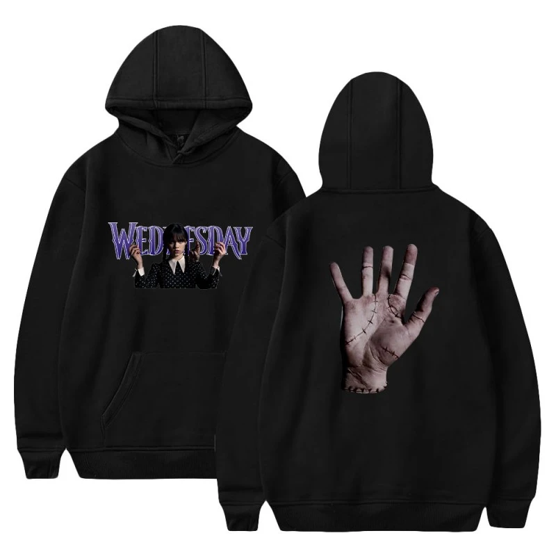 Wednesday Swearshirts The Addams Family Hoodies Unisex 1 Wednesday Swearshirts The Addams Family Hoodies Unisex