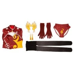 Fire Yakshas Costume Genshin Impact Cosplay Suit 17 Fire Yakshas Costume Genshin Impact Cosplay Suit -Cosplay Clothing Store 4 800x800 109