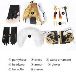 Genshin Impact Ningguang Cosplay Costumes -Cosplay Clothing Store 4 800x800 120