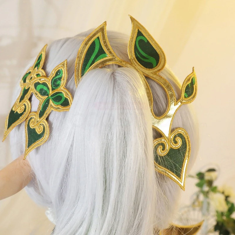 Genshin Impact Nahida Cosplay Costume Lesser Lord Dress 7 Genshin Impact Nahida Cosplay Costume Lesser Lord Dress - Image 7