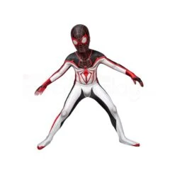 Kids Spider-Man TRACK Suit White Spiderman Miles Morales Cosplay Costume -Cosplay Clothing Store 4 800x800 150