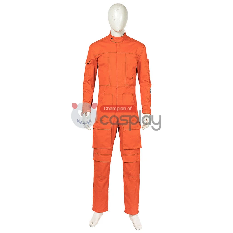 Star Wars Costumes Luke Skywalker X-Wing Pilot Fighter Cosplay Costume 5 Star Wars Costumes Luke Skywalker X-Wing Pilot Fighter Cosplay Costume - Image 5