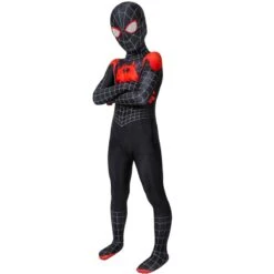 Kids Miles Morales Costume Spider-Man Into The Spider-Verse Cosplay Suit 17 Kids Miles Morales Costume Spider-Man Into The Spider-Verse Cosplay Suit -Cosplay Clothing Store 4 800x800 211