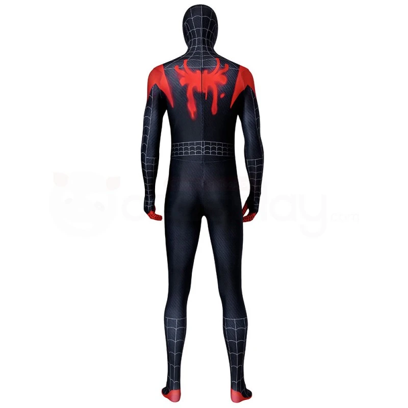 Miles Morales Bodysuit Spiderman Into The Spider-Verse Cosplay Costume 5 Miles Morales Bodysuit Spiderman Into The Spider-Verse Cosplay Costume - Image 5