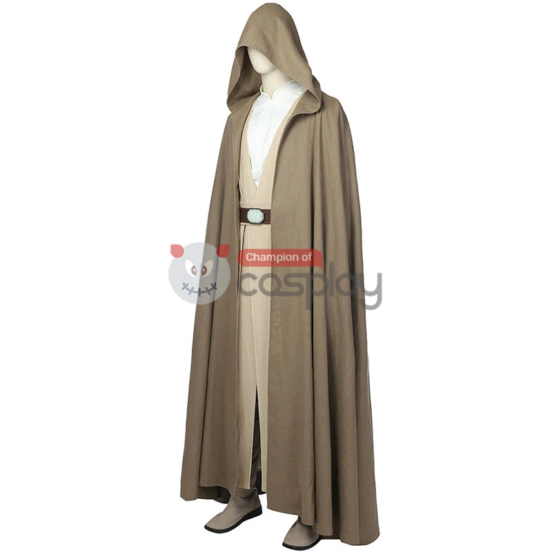 Star Wars 8 The Last Jedi Luke Skywalker Cosplay Costume Suit 5 Star Wars 8 The Last Jedi Luke Skywalker Cosplay Costume Suit - Image 5