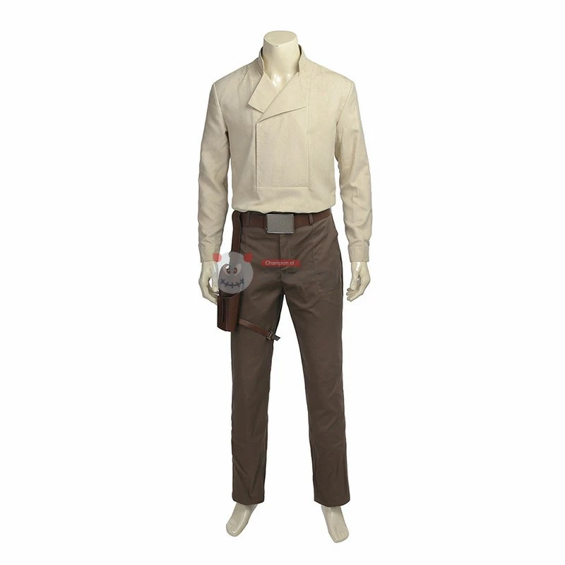 Star Wars 8 The Last Jedi Poe Dameron Cosplay Costume Full Set 5 Star Wars 8 The Last Jedi Poe Dameron Cosplay Costume Full Set - Image 5