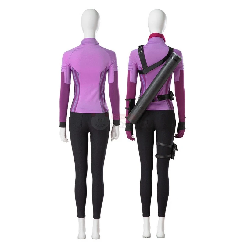 Young Avengers Hawkeye Kate Bishop Cosplay Costume 4 Young Avengers Hawkeye Kate Bishop Cosplay Costume - Image 4