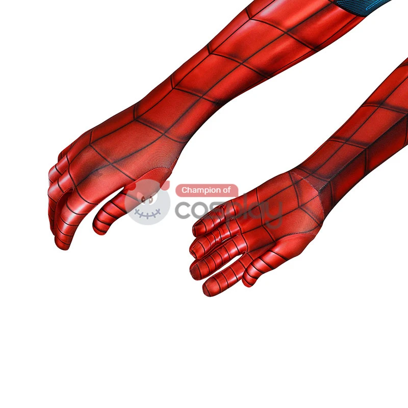 Spiderman Jumpsuit Spider Man PS4 Armour MK IV Zentai Cosplay Costume Suit 5 Spiderman Jumpsuit Spider Man PS4 Armour MK IV Zentai Cosplay Costume Suit - Image 5