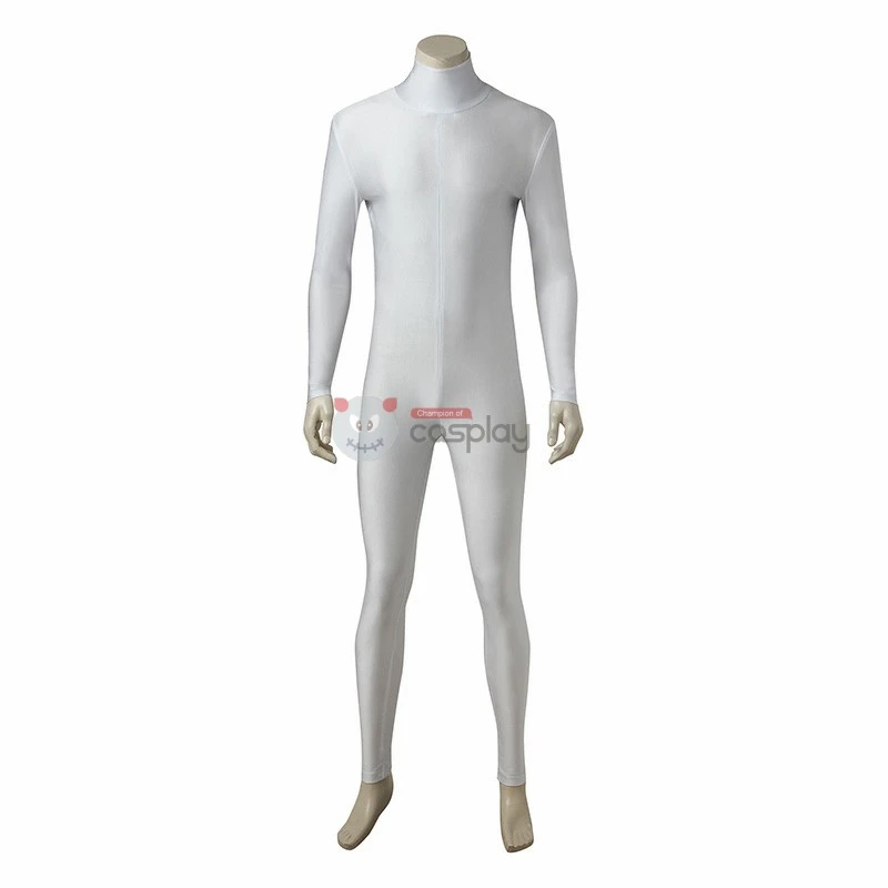 Tommy Oliver Costume White Mighty Morphin' Power Rangers Cosplay Costumes 5 Tommy Oliver Costume White Mighty Morphin' Power Rangers Cosplay Costumes - Image 5