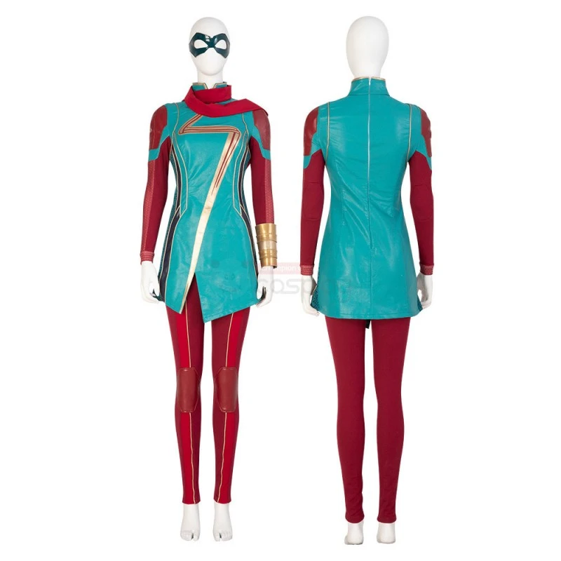 Ms. Marvel Kamala Khan Cosplay Costume 4 Ms. Marvel Kamala Khan Cosplay Costume - Image 4