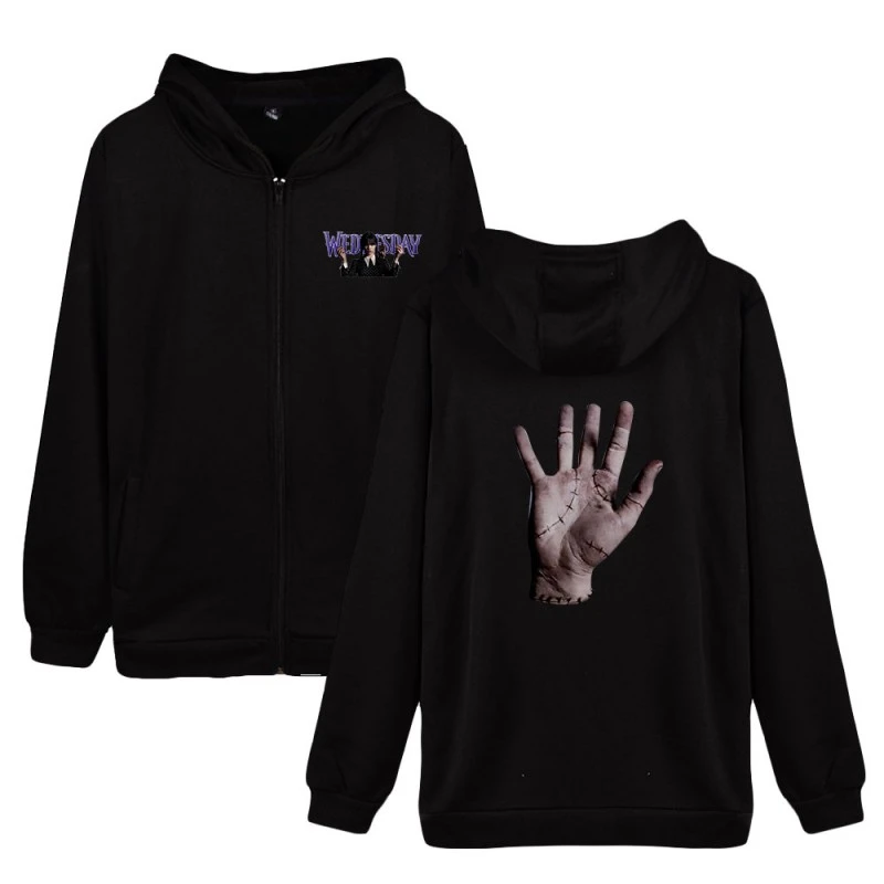 Wednesday Swearshirts The Addams Family Hoodies Unisex 2 Wednesday Swearshirts The Addams Family Hoodies Unisex - Image 2