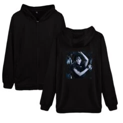 2D Print Swearshirts Wednesday Addams Hoodie Unisex