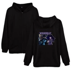 Wednesday Swearshirts The Addams Family Print Hoodie Unisex