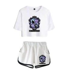 The Outcasts Crop Top Wednesday Addams Shorts T-shirt 19 The Outcasts Crop Top Wednesday Addams Shorts T-shirt -Cosplay Clothing Store 4 800x800 566