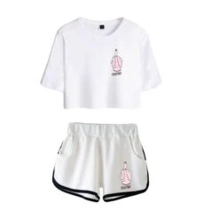 The Addams Family Crop Top T-shirt Wednesday Polyester Shorts 19 The Addams Family Crop Top T-shirt Wednesday Polyester Shorts -Cosplay Clothing Store 4 800x800 567