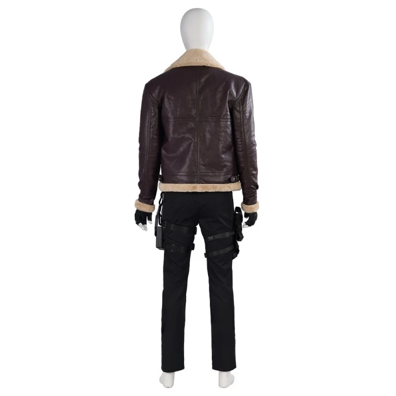 Resident Evil 4 Remake Cosplay Costumes Leon S Kennedy Halloween Suit 5 Resident Evil 4 Remake Cosplay Costumes Leon S Kennedy Halloween Suit - Image 5