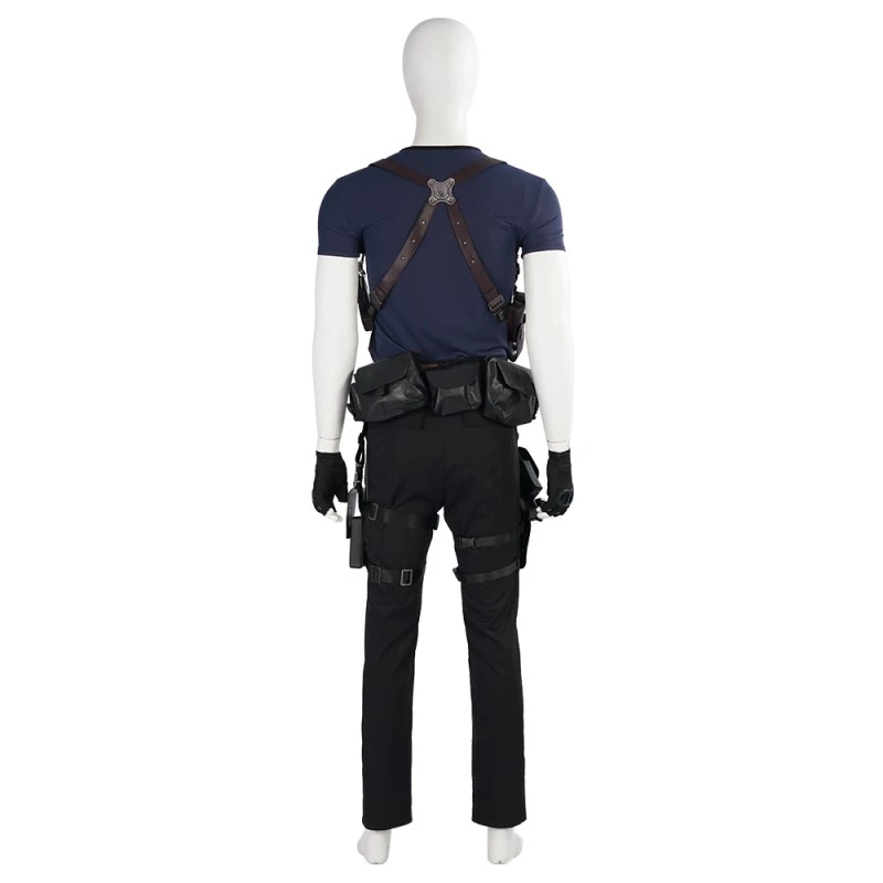Resident Evil 4 Remake Cosplay Costumes Leon S Kennedy Halloween Suit 7 Resident Evil 4 Remake Cosplay Costumes Leon S Kennedy Halloween Suit - Image 7