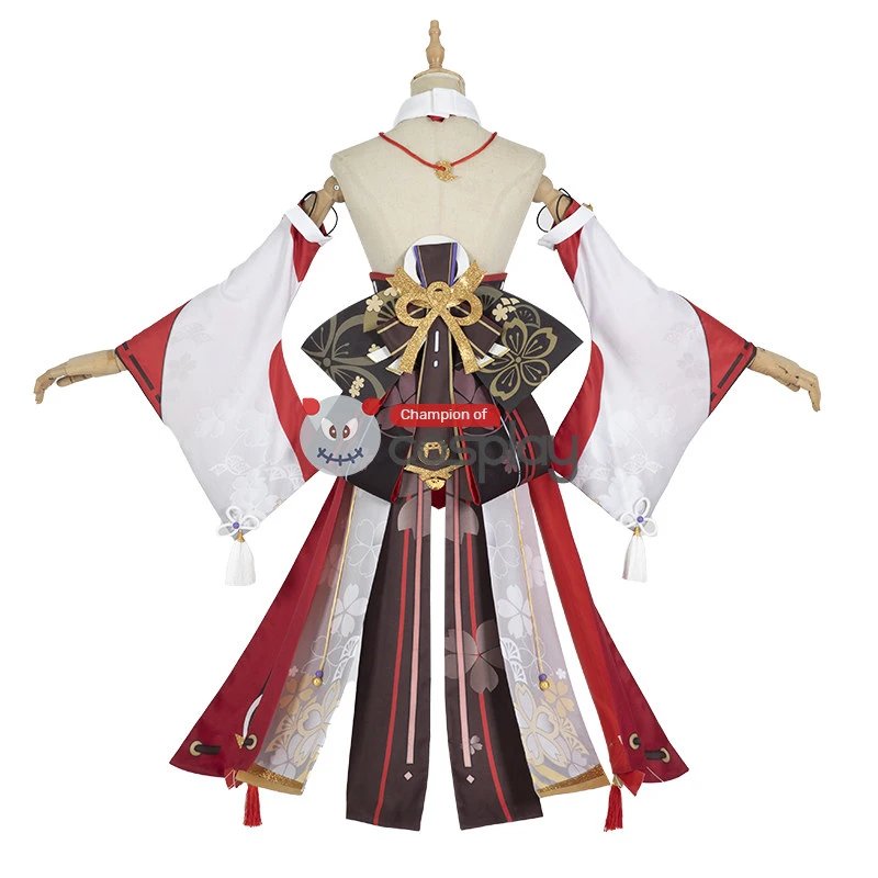 Yae Miko Costume Genshin Impact Cosplay Costume 3 Yae Miko Costume Genshin Impact Cosplay Costume - Image 3
