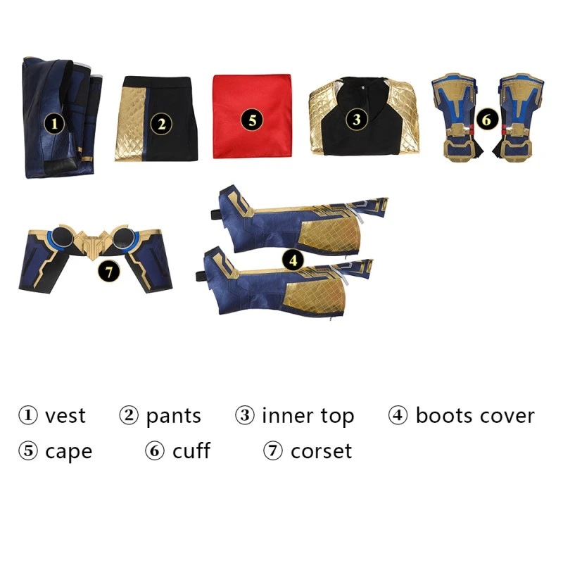 Thor Love And Thunder Costume 2022 New Thor Cosplay Suit Improved Version 16 Thor Love And Thunder Costume 2022 New Thor Cosplay Suit Improved Version - Image 16