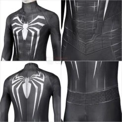 Spiderman Miles Morales Suit Spider Man Venom Black Cosplay Costume -Cosplay Clothing Store 5 800x800 187