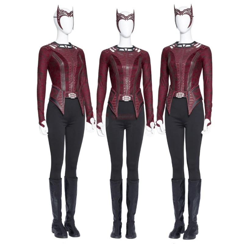 Doctor Strange In The Multiverse Of Madness Scarlet Witch Cosplay Costumes 6 Doctor Strange In The Multiverse Of Madness Scarlet Witch Cosplay Costumes - Image 6