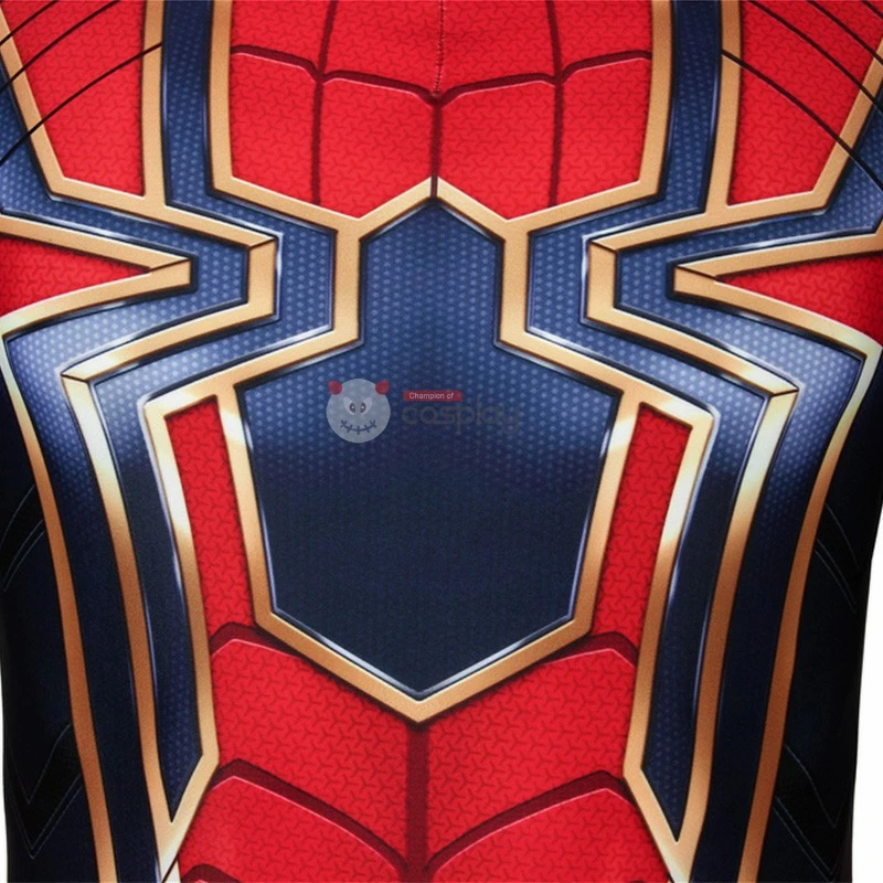 Peter Parker Costume Avengers Endgame Iron Spiderman Cosplay Costume 6 Peter Parker Costume Avengers Endgame Iron Spiderman Cosplay Costume - Image 6