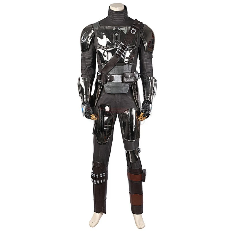 The Mandalorian Season 2 Cosplay Costume Halloween Outfit 6 The Mandalorian Season 2 Cosplay Costume Halloween Outfit - Image 6