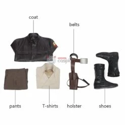Star Wars 8 The Last Jedi Poe Dameron Cosplay Costume Full Set 11 Star Wars 8 The Last Jedi Poe Dameron Cosplay Costume Full Set -Cosplay Clothing Store 5 800x800 306