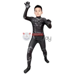 Kids Captain America Civil War T'Challa Cosplay Costume Black Panther Jumpsuit -Cosplay Clothing Store 5 800x800 327