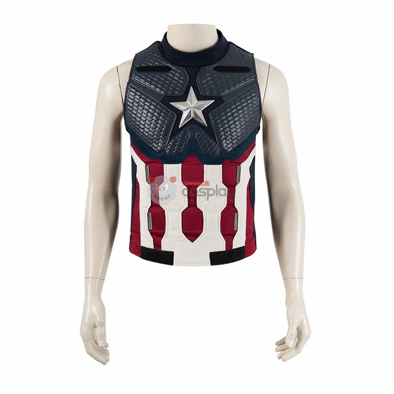 Captain America Cosplay Costumes Avengers Endgame Steve Rogers Costume 6 Captain America Cosplay Costumes Avengers Endgame Steve Rogers Costume - Image 6