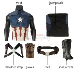 Captain America Costumes Avengers-Endgame Steve Rogers Cosplay Costumes -Cosplay Clothing Store 5 800x800 372